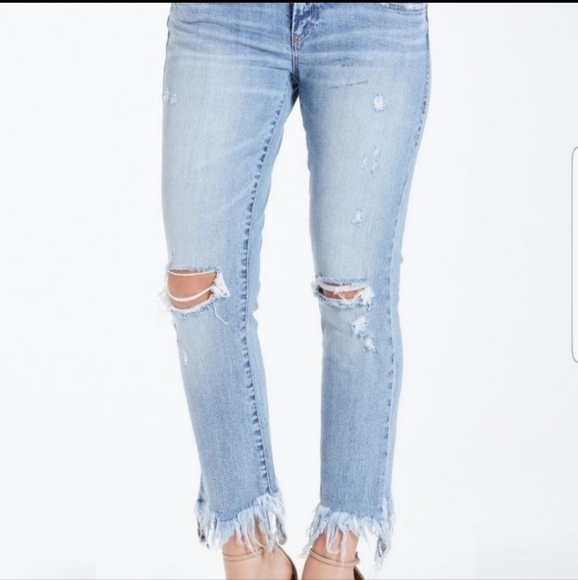 Dear John Erin Slim Straight jeans women's size 26 - Picture 1 of 11